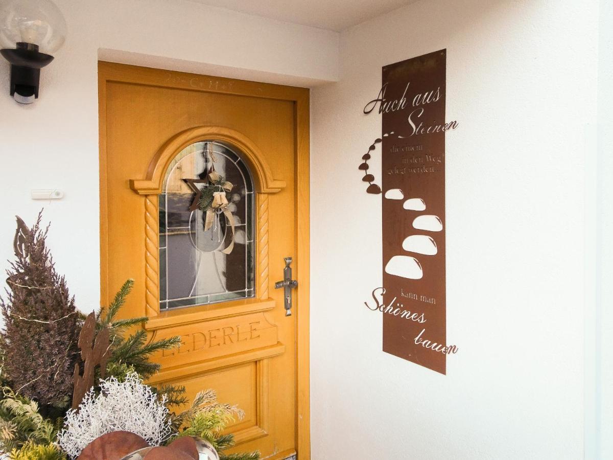 Ferienwohnung Lederle Maria-Luise Йерценс Экстерьер фото
